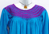 Mexican Women's Peasant Blouse Boho Hand Embroidery from Chiapas XS, S