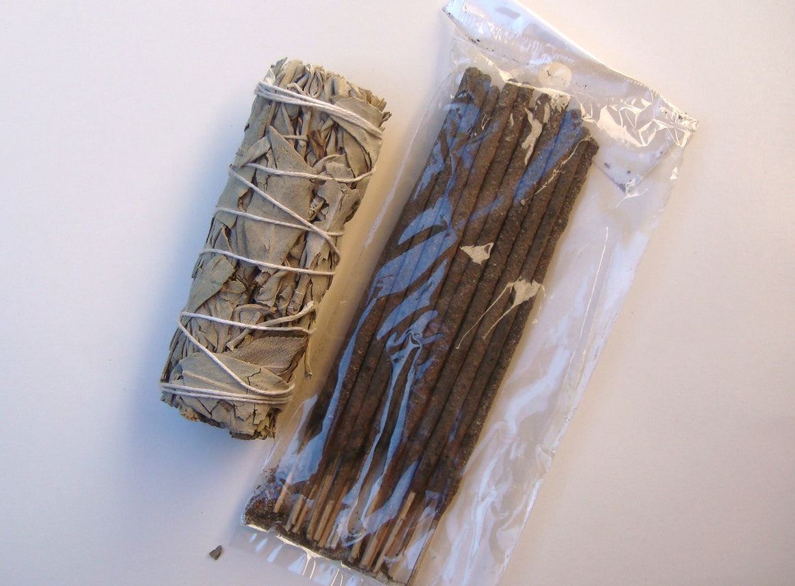 White Sage Shorties Incense & Sage Bundles