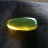 Clear Blue Green Amber Pendant Cabochon 20.1g Drop Shape