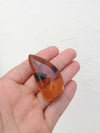 Clear Blue Green Mexican Amber 15g Nice Drop Shape Pendant