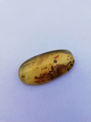 Clear Mexican Amber 10g Pendant shape fully polished