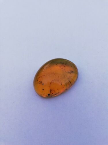 Honey Mexican Amber 9.6g fully polished cabochon pendant