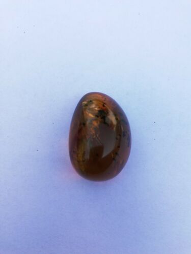 Mexican Amber 7.3g fully polished cabochon pendant