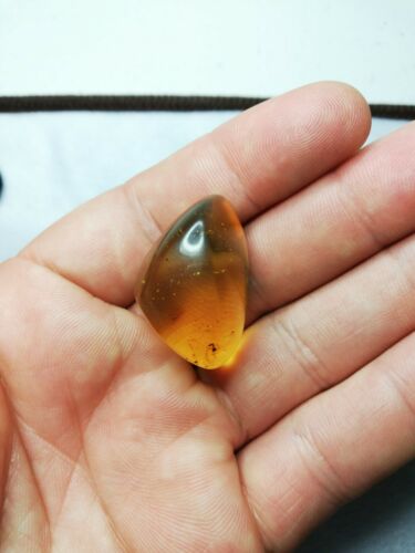 Mexican Amber 5.6g fully polished pendant cabochon