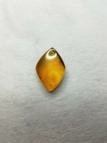 Mexican Amber 4.1g fully polished cabochon pendant