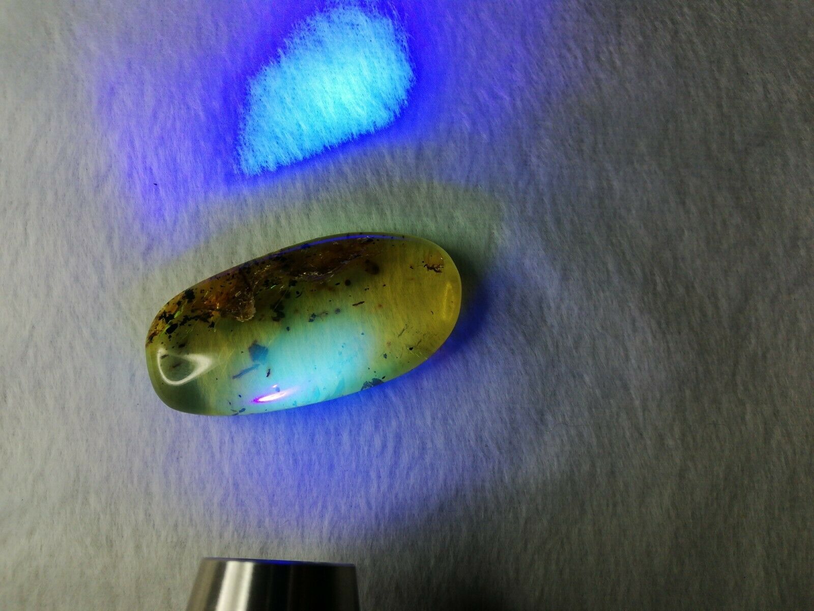 Clear Mexican Amber 10g Pendant shape fully polished