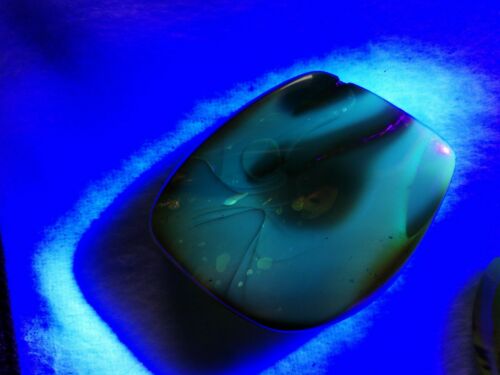 Red green Mexican Amber 31.8g natural full polished