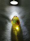 Clear Mexican Amber 8.2g fully polished pendant
