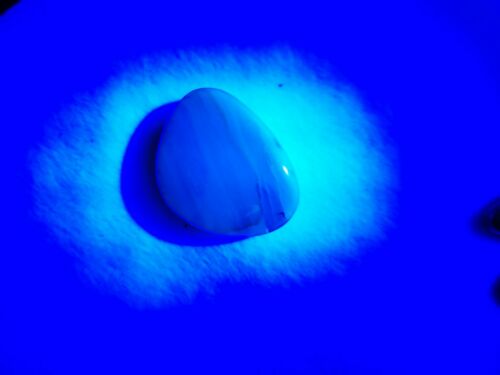 Red skin green Mexican Amber 10.3.g natural full polished