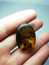 Mexican Amber 5.1g fully polished blue green gem
