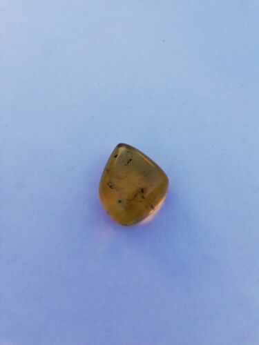 Full Polished Mexican Amber 6.7g blue green gem
