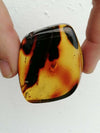 Red green Mexican Amber 31.8g natural full polished