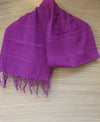 Rebozo Shawl Handwoven Cotton from Mexico