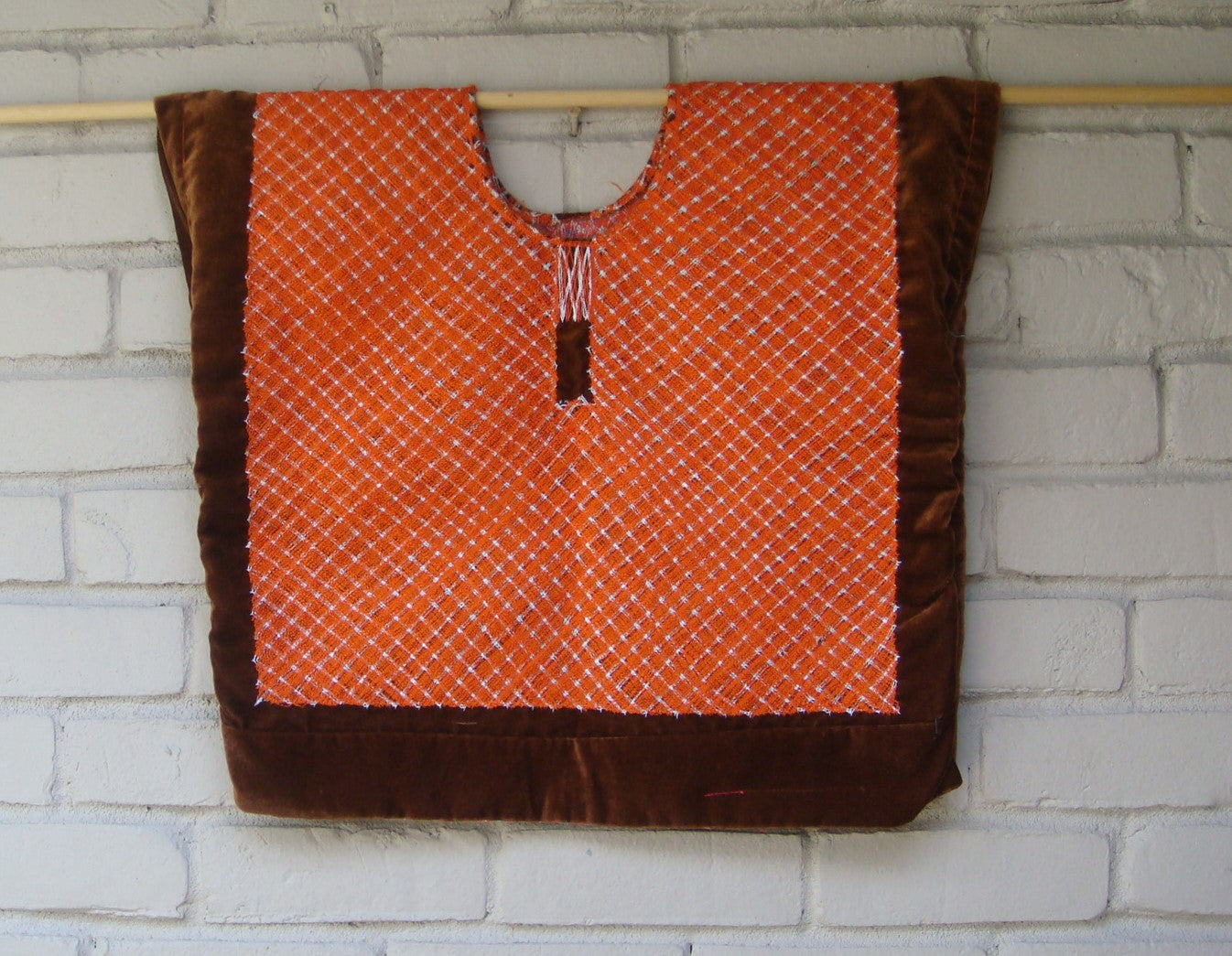 Mexican Tehuana Blouse Vintage Frida Kahlo style Embroidered Oaxaca Mexico