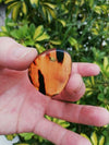 Red skin green Mexican Amber 10.3.g natural full polished