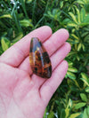 Polished blue green Mexican Amber 11.6g