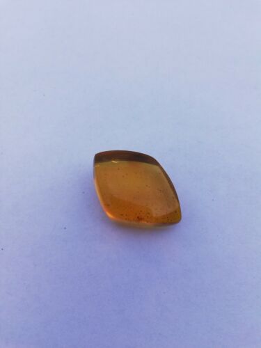 Mexican Amber 4.1g fully polished cabochon pendant