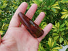 Dark Cognac Mexican Amber 27.9 fully polished blue green