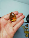 Clear Mexican Amber 8.2g fully polished pendant