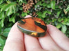 Red skin green Mexican Amber 10.3.g natural full polished