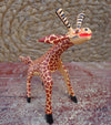 Alebrije Oaxaca Mexican Folk Art Hand Painted Woodcarving Giraffe