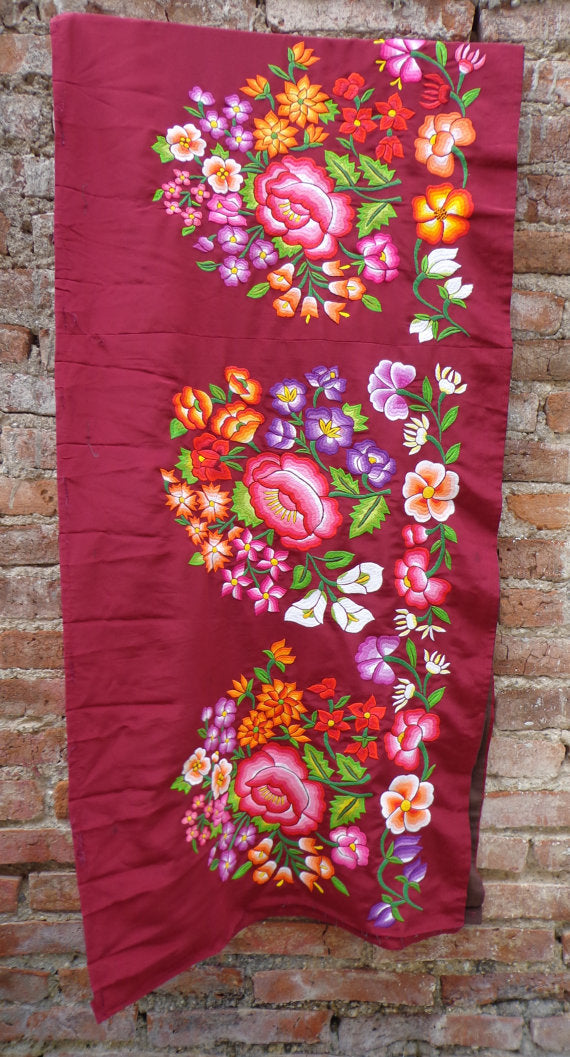 Oaxacan Embroidered Dress