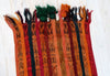 Handwoven Multi Guatemala Textile Vintage Drape Runner Mayan!