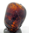 Red Mexican Amber Natural Stone Fossil Freeform Polished from Chiapas 46.8g