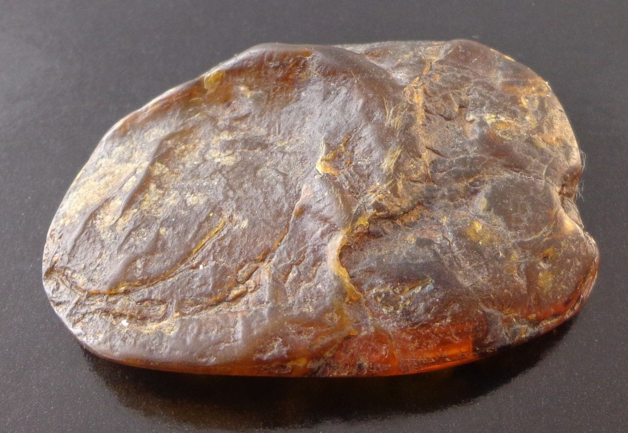 Polished Green Mexican Amber Speciemen 13g