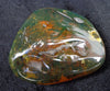 Rare Mexican Amber Stone Flower Petals inclusion Full Polished 46.5g