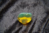 Green Mexican Amber Stone Full Polished Good Clarity w Some Moss Inclusion 4.8g