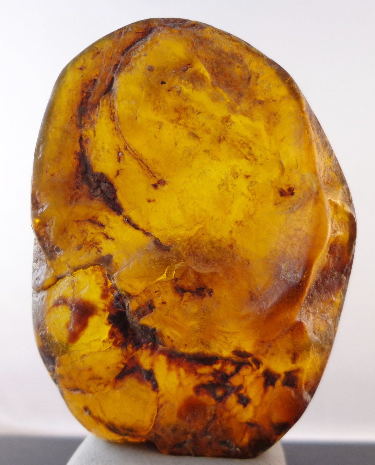 Polished Green Mexican Amber Speciemen 13g