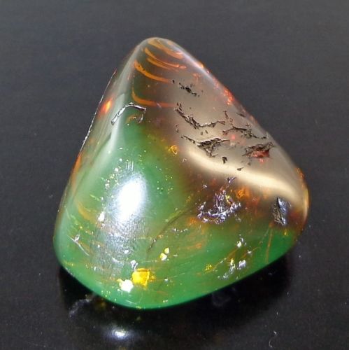 Red Green Mexican Amber Full Polished 20.5g