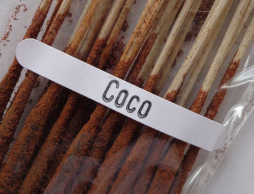 20 Coconut Incense Sticks Handrolled In Mexico Long Duration 1.5 hours